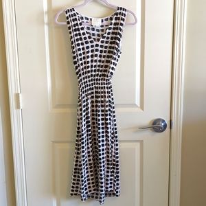 Kate Spade New York Sleeveless Midi Dress. Size Large.